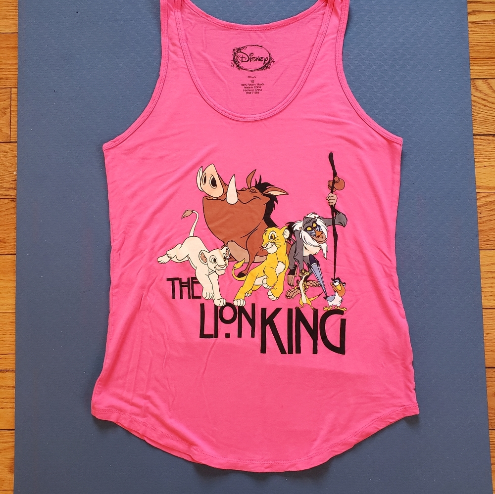 Disney Lion King Pink Tank Top